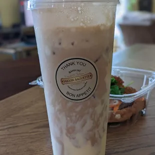 Creme brulee milk tea