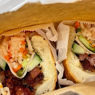 Comes chopped in half