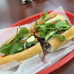 #9 - pork roll and grilled pork (no jalapeños)