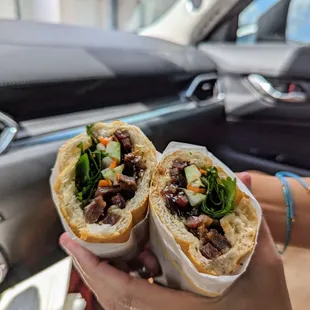 Grilled pork sandwich $6