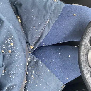 Why you don&apos;t eat a bahn mi in the car - ha!