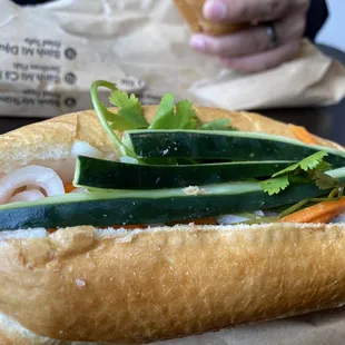 Small banh mi