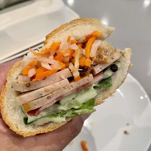 Dac Biet (cold cuts) sandwich
