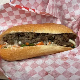 Beef banh mi
