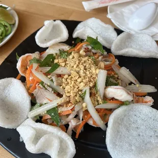 Lotus Stem Salad with Shrimp And Pork