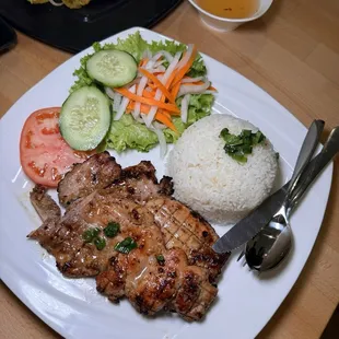 Grilled Chicken Broken Rice