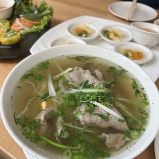 Beef Noodle Soup with Steak