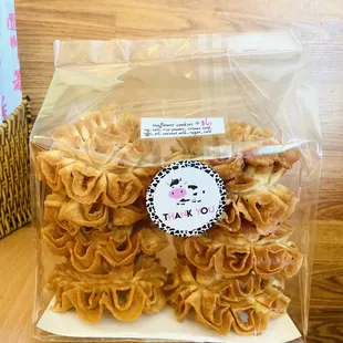 a bag of banh somtum