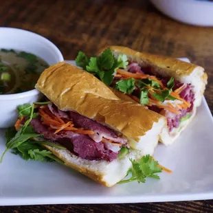 Corned Beef Banh Mi - IG: @nelson_eats