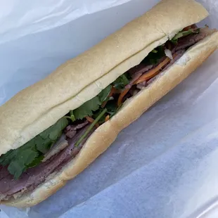 Corned Beef Banh Mi