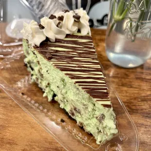 Mint Chip Cheesecake