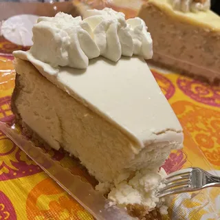 Slice of Traditional Cheesecake