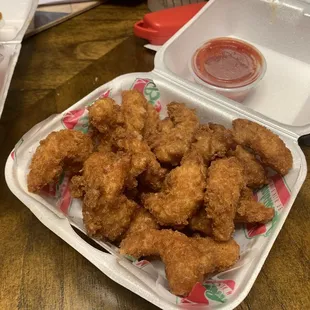 Popcorn chicken