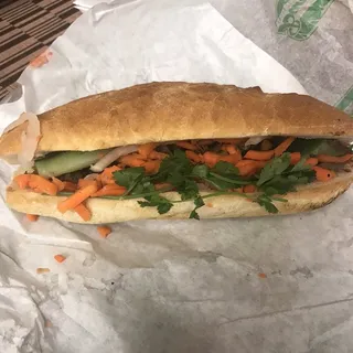 Lemongrass Beef Banh Mi