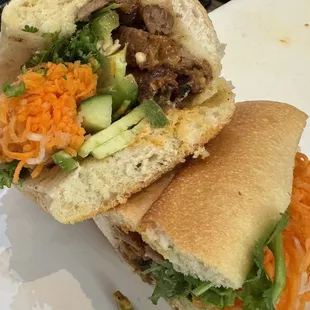 Grilled Chicken Banh-Mi