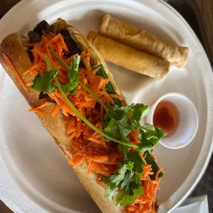 vegetarian banh mi