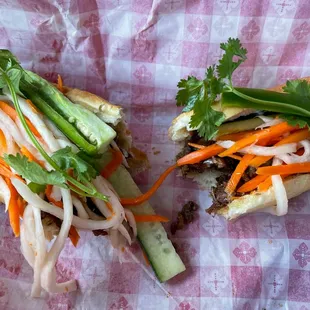 Beef Bahn Mi Sandwich