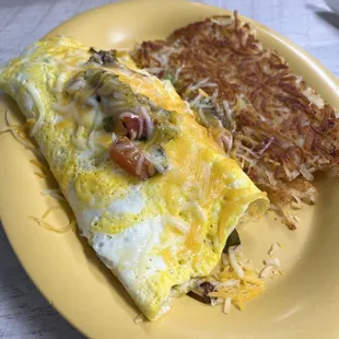 Veggie omelette