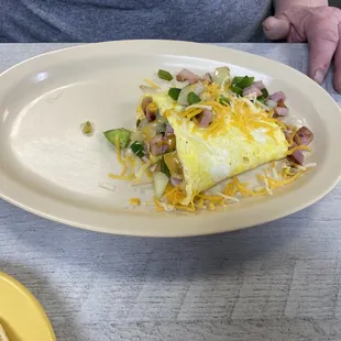 1/2 of an Omelette