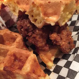 Hot chicken &amp; waffles - I&apos;m hooked!