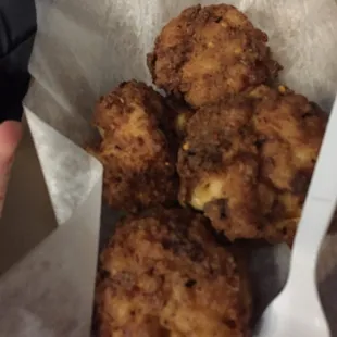 Fried mac&amp;cheese - the best!