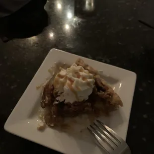 Bourbon pecan pie!