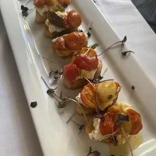 Bruschetta appetizer
