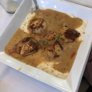Blackened Scallops