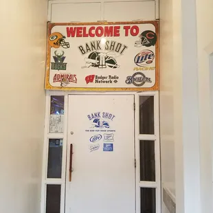 This bar is located in the old town bank