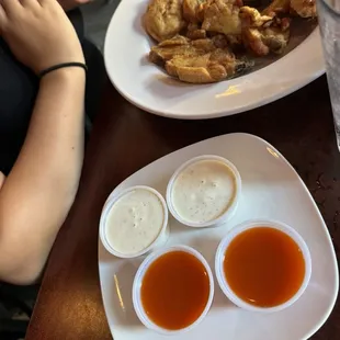 Chicken wings sauce on side $10 Happy Hour