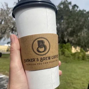 20 oz Teller (Cinnamon Roll Latte)