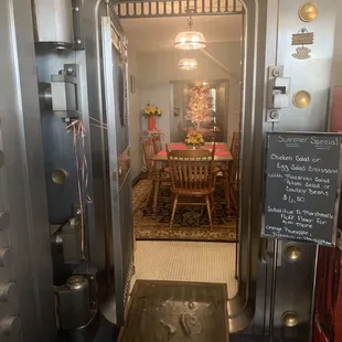 Old bank vault