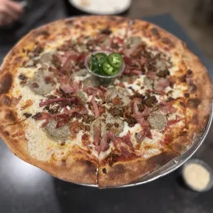 Carnivore of Love Pizza