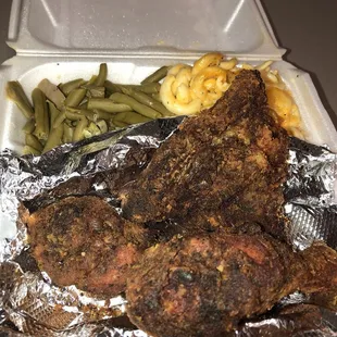 Burnt Chicken I was served