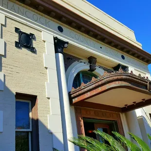 The store front...an old back, restored.