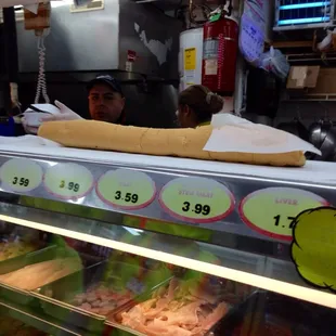 BEST POBOY DEAL in town: 32&quot; shrimp Poboy ONLY: $12.99!!!! (Oyster just $17.99)