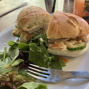 Chicken Banh Mi Sandwich