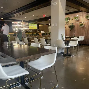 interior, sushi and sashimi