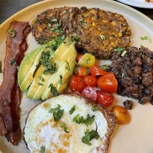 Corn, Zucchini and Cilantro Fritters