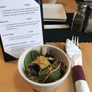 Preliminary salad. No more needs to be said