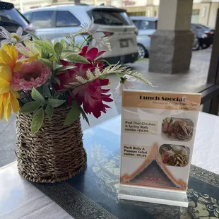 View from window seat