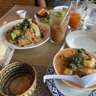 26. Red Curry and Thai fried rice