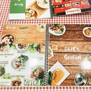 | CLEAN + WELL-ORGANIZED MENUS |