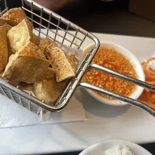 Appetizer- fried tofu