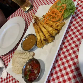A5. Shrimp Satay