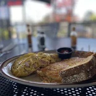 Honored Ham And Cheese Omelet