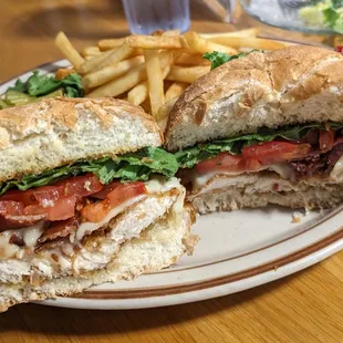 Fried chicken sandwich