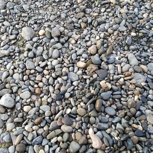 Rock bed. At times under 10 ft of water.