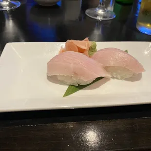 Yellowtail nigiri  sushi