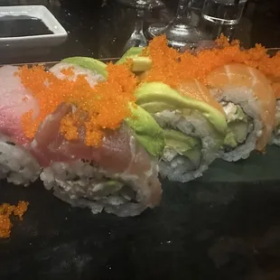sushi and sashimi, food